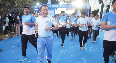 Gubernur Jambi Apresiasi Presisi Merdeka Run 2026, Puji Sinergi Olahraga dan Geliat Ekonomi Daerah
